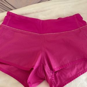 Lululemon speed-up shorts